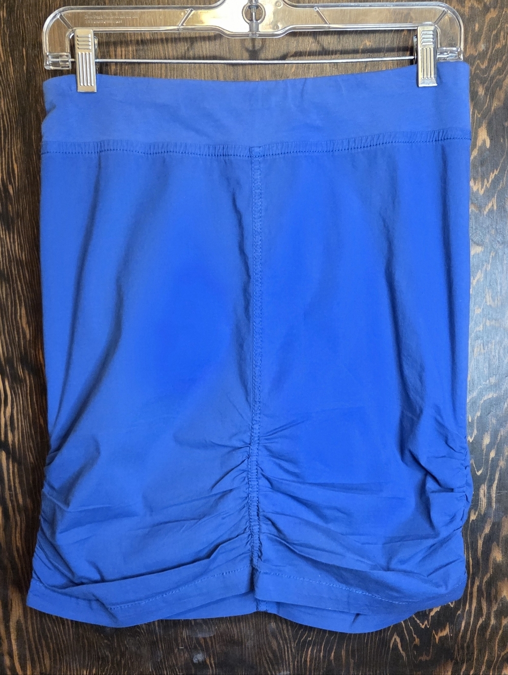 NWT XCVI Wearables Royal Blue 'Solid Trace Skirt' w/ Ruching (Multiple Sizes)